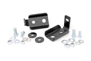 Rough Country Shock Relocation Brackets - Front - Jeep Wrangler JK (2007-2018) - 1020