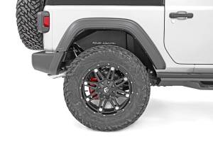 Rough Country Inner Fenders - Rear - Jeep Wrangler 4xe (21-23)/Wrangler JL (18-23) - 10498A