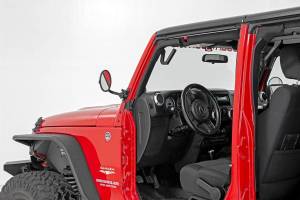 Rough Country - Rough Country Round Trail Mirror - Jeep Wrangler JK/Wrangler Unlimited (2007-2018) - 10519A - Image 4