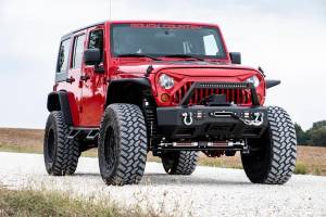 Rough Country - Rough Country Replacement Grille - Angry Eyes - Jeep Wrangler JK (2007-2018) - 10524 - Image 2