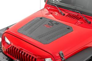 Rough Country - Rough Country Hood Louver with RC Logo - Jeep Wrangler JK (2007-2018) - 10527 - Image 4