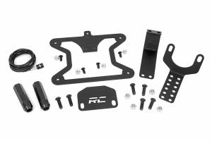 Rough Country - Rough Country License Plate Relocation Bracket - Jeep Wrangler 4xe (21-23)/Wrangler JL (18-23) - 10534 - Image 6