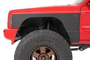 Rough Country - Rough Country Fender & Quarter Panel Armor - Front - Combo - Jeep Cherokee XJ (97-01) - 10577_A - Image 2