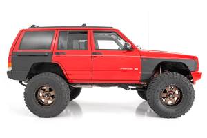 Rough Country - Rough Country Fender & Quarter Panel Armor - Front - Combo - Jeep Cherokee XJ (97-01) - 10577_A - Image 3