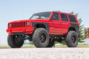 Rough Country - Rough Country Fender & Quarter Panel Armor - Front - Combo - Jeep Cherokee XJ (97-01) - 10577_A - Image 5