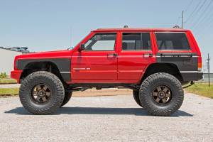 Rough Country - Rough Country Fender & Quarter Panel Armor - Front - Combo - Jeep Cherokee XJ (97-01) - 10577_A - Image 6