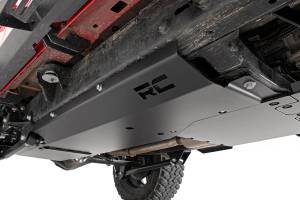 Rough Country - Rough Country Skid Plate Combo - 3.6L - Engine - T-Case - Gas - Jeep Wrangler JL (18-19) - 10608 - Image 2