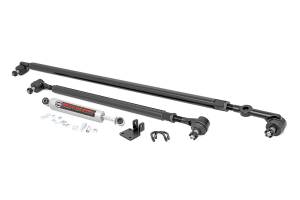 Rough Country HD Steering Kit - Stabilizer Combo - Jeep Cherokee XJ/Comanche MJ/Wrangler TJ - 10613