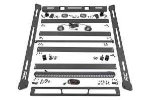 Rough Country - Rough Country Roof Rack - Black Series Lights - Jeep Wrangler JK (2007-2018) - 10615 - Image 1