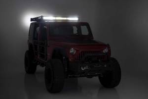 Rough Country - Rough Country Roof Rack - Black Series Lights - Jeep Wrangler JK (2007-2018) - 10615 - Image 2