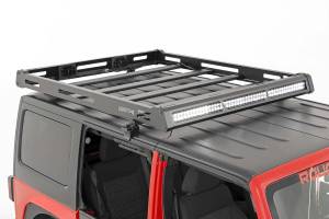 Rough Country - Rough Country Roof Rack - Black Series Lights - Jeep Wrangler JK (2007-2018) - 10615 - Image 3