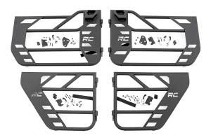 Rough Country - Rough Country Tubular Doors - Front and Rear - Jeep Gladiator JT/Wrangler JL 4WD (18-24) - 10619 - Image 1