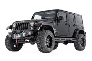 Rough Country - Rough Country Front Hybrid Stubby Bumper - Fog Mounts - Jeep Wrangler JK (07-18) - 1062 - Image 3