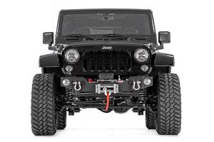 Rough Country - Rough Country Front Hybrid Stubby Bumper - Fog Mounts - Jeep Wrangler JK (07-18) - 1062 - Image 4