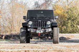 Rough Country - Rough Country Front Hybrid Stubby Bumper - Fog Mounts - Jeep Wrangler JK (07-18) - 1062 - Image 5