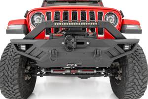 Rough Country - Rough Country Front Winch Bumper - Jeep Gladiator JT/Wrangler 4xe/Wrangler JK/Wrangler JL - 10645A - Image 5