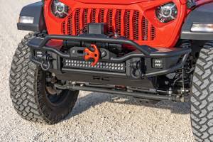 Rough Country - Rough Country Front Winch Bumper - Tubular - Skid Plate - Jeep Gladiator JT/Wrangler JK & JL - 10647 - Image 6