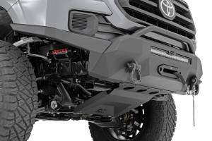 Rough Country - Rough Country Front Bumper - High Clearance - 12000-Lb Pro Series Winch - Synthetic Rope Toyota Tacoma 4WD (16-23) - 10717 - Image 3