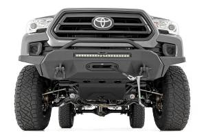 Rough Country - Rough Country Front Bumper -High Clearance - Hybrid - 20" Blk LED - Toyota Tacoma (16-23) - 10719 - Image 2