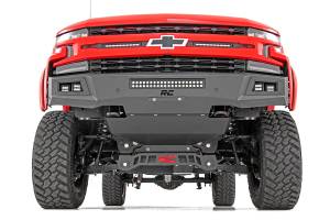 Rough Country - Rough Country High Clearance Front Bumper - LED Lights & Skid Plate - Chevy Silverado 1500 (19-22) - 10757A - Image 4