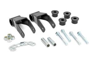 Rough Country Boomerang Lift Shackles - .75 Inch - Jeep Cherokee XJ (84-01) - 1104