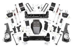 Rough Country 5 Inch Lift Kit - Torsion Drop - M1 - Chevy/GMC 2500HD (20-24) - 11040