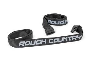 Rough Country - Rough Country Cargo Tie-Down Straps - Cam Buckle - 1.5" x 9' - Pair - 117703A - Image 4