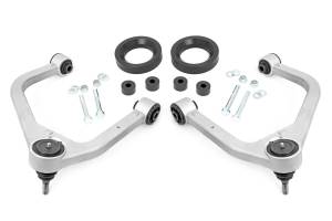 Rough Country 1.75 Inch Leveling Kit - Forged Alum UCA - AT4 - GMC Sierra 1500 4WD (2019-2023) - 1325