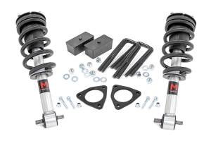 Rough Country 2.5 Inch Lift Kit - Alu/Cast Steel - M1 Strut - Chevy/GMC 1500 (07-16) - 1340