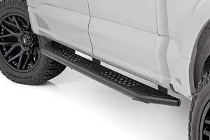 Rough Country - Rough Country OV2 Running Boards - Side Step Bars - Crew Cab - Ford F-150 2WD/4WD (15-24) - 14011 - Image 1