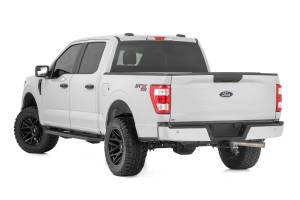 Rough Country - Rough Country OV2 Running Boards - Side Step Bars - Crew Cab - Ford F-150 2WD/4WD (15-24) - 14011 - Image 2