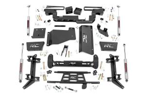 Rough Country 6 Inch Lift Kit - 8-Lug - Chevy C2500/K2500 C3500/K3500 Truck (88-00) - 16130