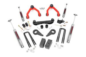 Rough Country 2-3 Inch Lift Kit - Rear Blocks - Chevy/GMC C1500/K1500 Truck/SUV (88-99) - 16530RED