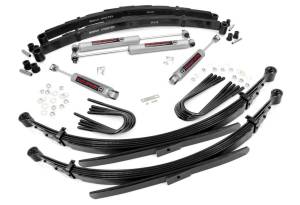 Rough Country 4 Inch Lift Kit - 52" RR Spring - GMC C15/K15 Truck/Half-Ton Suburban (69-72) - 18030