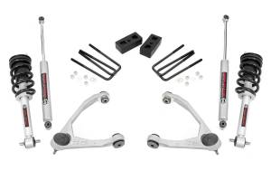 Rough Country 3.5 Inch Lift Kit - Cast Steel - N3 Strut - Chevy/GMC 1500 (14-16) - 198.23