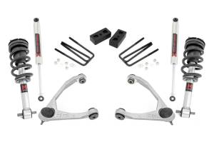 Rough Country 3.5 Inch Lift Kit - Cast Steel - M1 Strut - - Chevy/GMC 1500 (14-16) - 19840