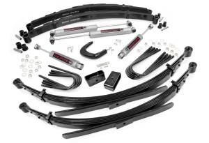 Rough Country 6 Inch Lift Kit - 56 Inch RR Sprgs - GMC Half-Ton Suburban/Jimmy (88-91) - 214-88-9230