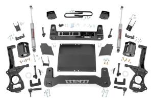 Rough Country 6 Inch Lift Kit - Rear Mono Leaf - Chevy Silverado 1500 2WD/4WD (2019-2023) - 21630D