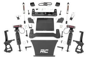 Rough Country - Rough Country 6 Inch Lift Kit - Mono Leaf Rear - Vertex/V2 - Chevy Silverado 1500 2WD/4WD (19-23) - 21657 - Image 1