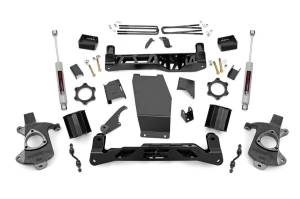 Rough Country 5 Inch Lift Kit - Alum/Stamp Steel - Chevy/GMC 1500 (14-18) - 22431