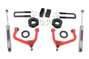 Rough Country 3.5 Inch Lift Kit - GMC Sierra 1500 2WD/4WD (2019-2024) - 22630RED