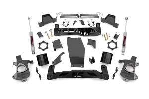 Rough Country 6 Inch Lift Kit - Alum/Stamp Steel - Chevy/GMC 1500 (14-18) - 22731