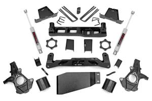 Rough Country 6 Inch Lift Kit - Chevy Silverado & GMC Sierra 1500 4WD (2007-2013) - 23630