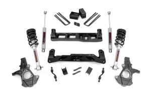 Rough Country 5" Lift Kit - Alu/Stamp Steel - N3 Struts - Chevy/GMC 1500 (14-18) - 24834