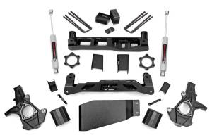 Rough Country 5 Inch Lift Kit - Chevy Silverado & GMC Sierra 1500 4WD (2007-2013) - 26230