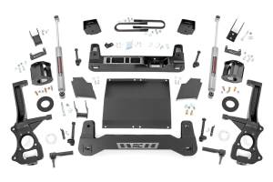 Rough Country 6 Inch Lift Kit - Mono Leaf Rear - Diesel - GMC Sierra 1500 (19-23) - 26631D