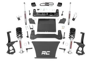 Rough Country 6 Inch Lift Kit -Mono Leaf Rear - N3 Struts - GMC Sierra 1500 (19-23) - 26632