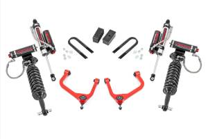 Rough Country 3.5 Inch Lift Kit - Mono Leaf Rear - Vertex - GMC Sierra 1500 2WD/4WD (19-24) - 28850RED