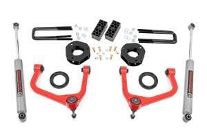 Rough Country 3.5 Inch Lift Kit - Chevy Silverado 1500 2WD/4WD (2019-2024) - 29531RED