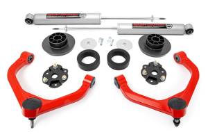 Rough Country 3.5 Inch Lift Kit - Ram 1500 2WD/4WD (2019-2025) - 31430RED